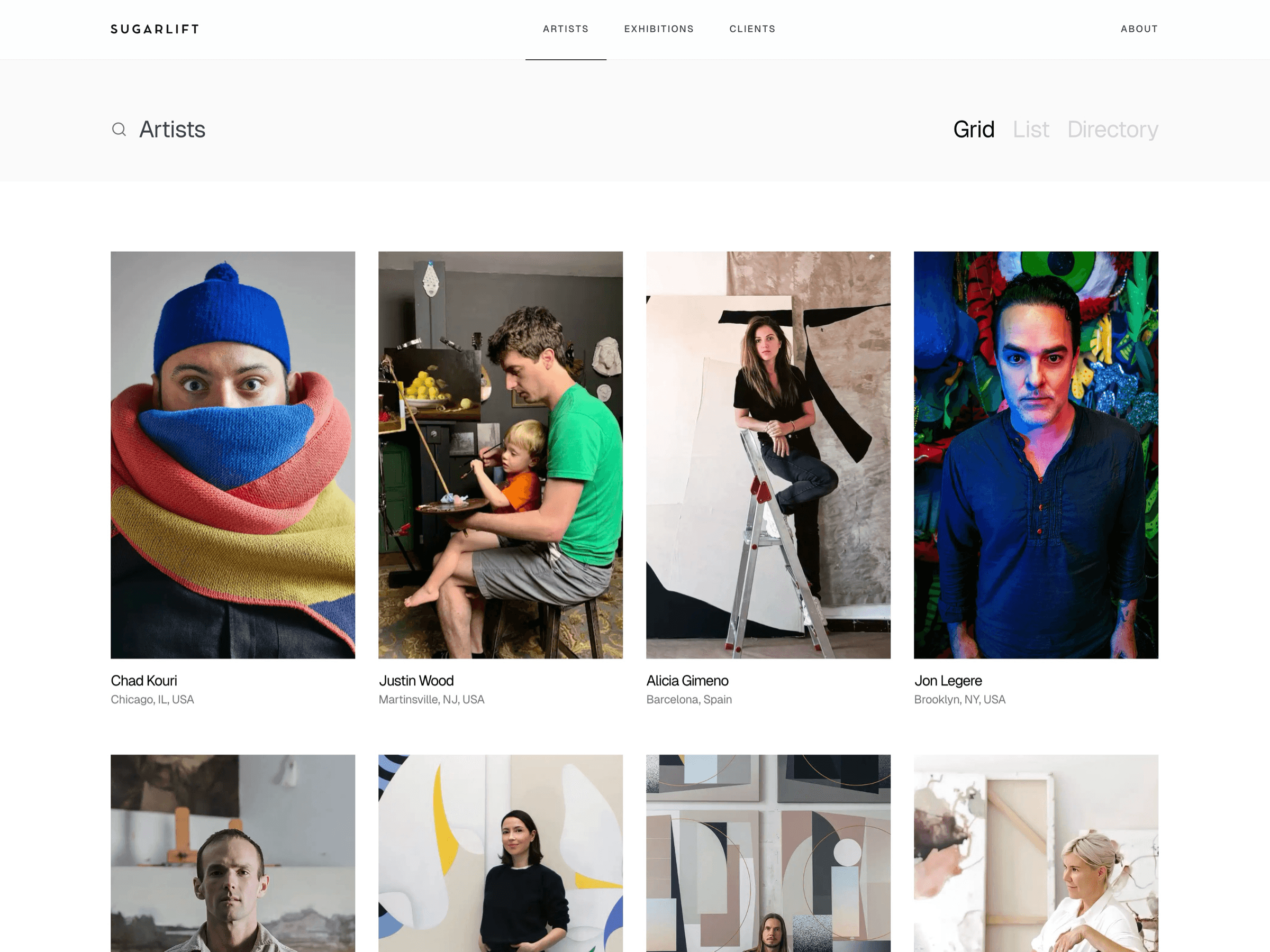 Decoupling content from code to build a high-performance art website screenshot 3