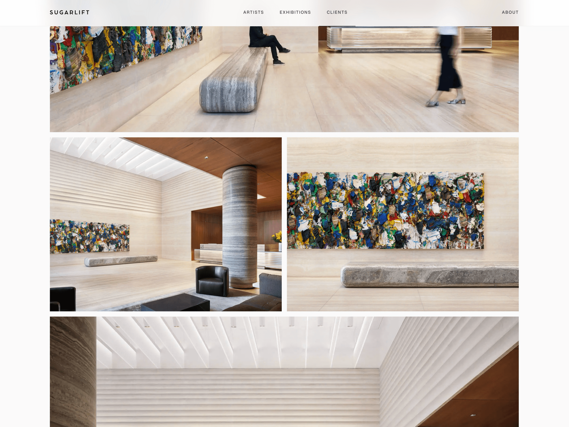 Decoupling content from code to build a high-performance art website screenshot 7