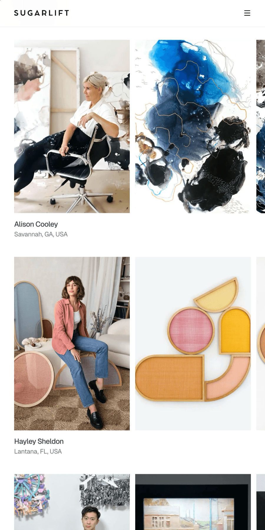 Decoupling content from code to build a high-performance art website screenshot 4